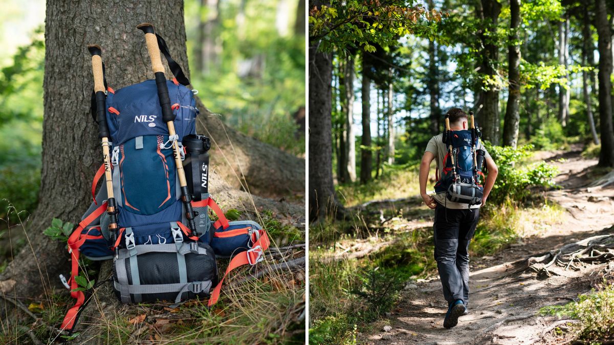 Plecak turystyczny Nils Northlake 30L+10 Plecak turystyczny Nils Northlake 30L+10